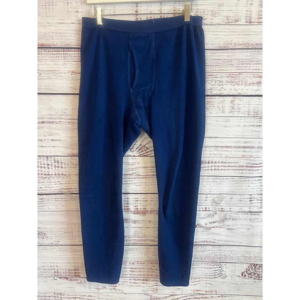 Patagonia Vintage M's Capilene Fleece Bottoms Base layer Blue Size M